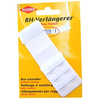 Image of Kleiber Bra Extender up to 5cm White 35mm double Hook