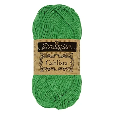Image of Scheepjes Cahlista 515 Emerald Yarn 10x50g