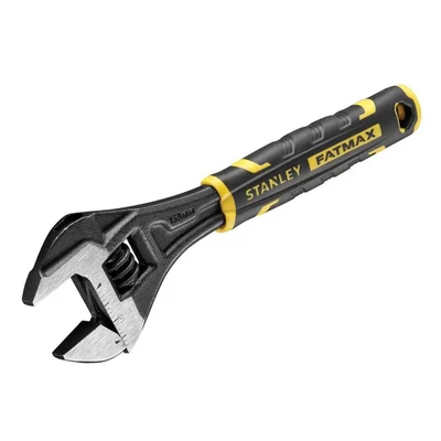 Image of Stanley Quick Adjustable Wrench 150mm (6in), Black/Yellow