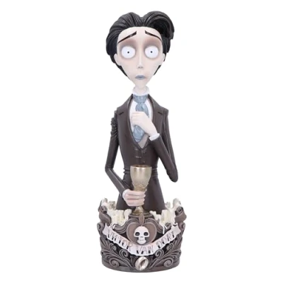 Image of Nemesis Now Corpse Bride Victor Bust 31cm, Resin, Officially Licensed Merchandise, Ornament, Detailed Sculpt, Cast in the Finest Expertly Hand Painted
