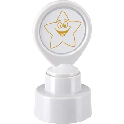Image of Colop (22 x 22mm) Motivational Stamp Gold Star (Single) 147163
