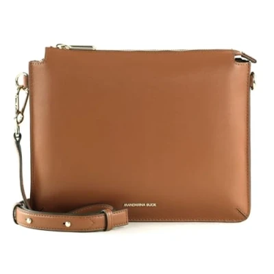 Image of Mandarina Duck Women&#039;s Moon Messenger Bag, Caramel Cafe, Taglia Unica