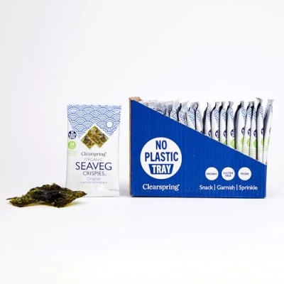 Image of Clearspring Organic Seaveg Crispies (20, Original)