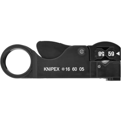Image of Knipex Stripping Tool for coax cable 105 mm 16 60 05 SB