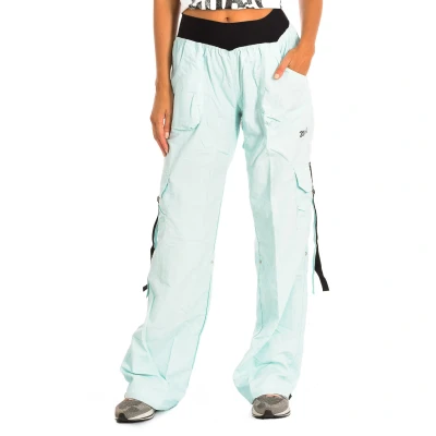 Image of Zumba Womens Long Waterproof Sports Pants Z1B00121 woman Turquoise Nylon Size Large