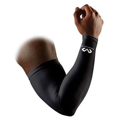 Image of Mcdavid Compression Arm Sleeve Black, S/M, 6566R