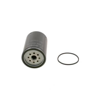 Image of 0013022790, 13022790 Fuel Filter BOSCH F 026 402 269 Spin on Filter, Pre RENAULT TRUCKS: D Serie, IVECO: EuroCargo I III