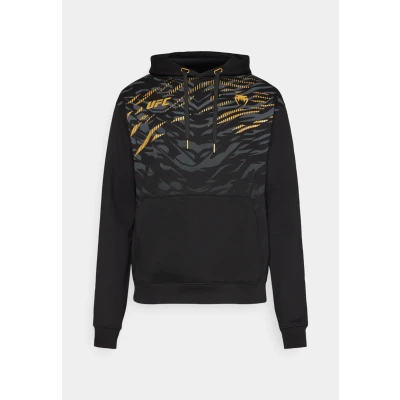 Image of Venum UFC Authentic Fight Night Replica MENS Hoodies Hoodie, Men&#039;s, Size: Medium, Black/gold