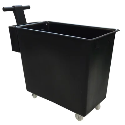 Image of Proplaz Clever Trolley w 3 Boxes; Plastic/Aluminium; Black/Blue/Silver