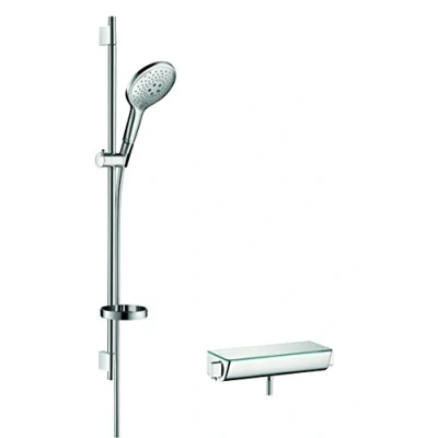 Image of hansgrohe Raindance Select S 150 thermostatic shower set 0.90 m, 3 spray modes, chrome