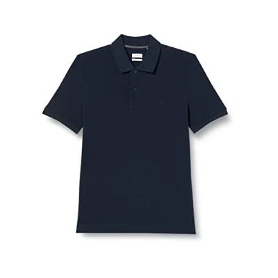 Image of Seidensticker Men&#039;s Slim fit Short Sleeved Polo Shirt, darkblue, XL