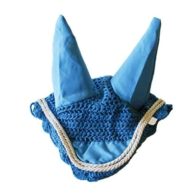 Image of Rhinegold Fly Veil/Noise Muffler XFull Turquoise