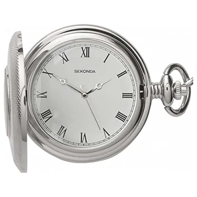 Image of Sekonda Women&#039;s Quartz Watch with White Dial Analogue Display and Silver Stainless Steel Bracelet 3468.3