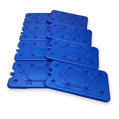 Image of ToCi Ice Packs Extra Flat, Blue, Each 400g as Battery Sets