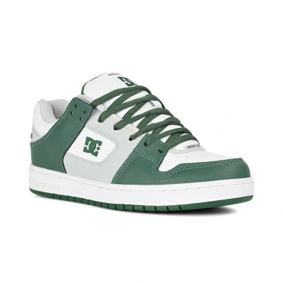 Image of DC shoes Manteca SE Trainers, Size: 105, Xwsg white grey green