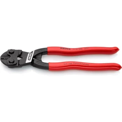 Image of Knipex CoBolt® Compact Bolt Cutter black atramentized, plastic coated 200 mm 71 01