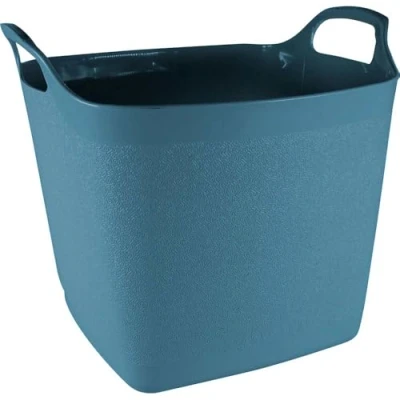 Image of Town &amp; Country 25L Square Flexi Tub Denim Blue