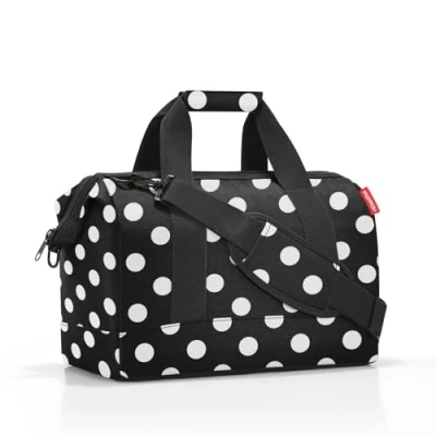Image of Reisenthel MS7073 ALLROUNDER M DOTS WHITE Gym Bag Women&#039;s Size Unica