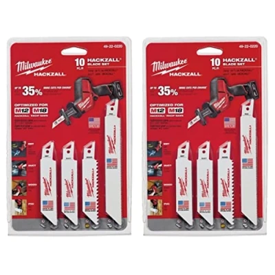 Image of Milwaukee Saber Saw Blade Hackzall Set, 49220220