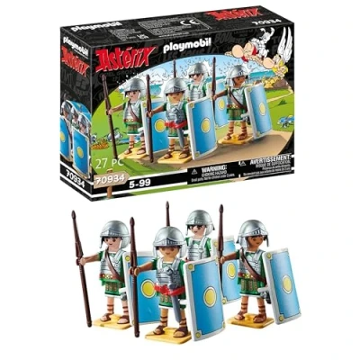 Image of Playmobil Asterix 70934 Roman Troop, Toy for Children Ages 5+