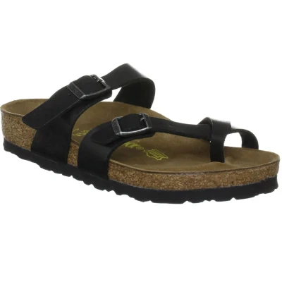 Image of Birkenstock Mayari, Women’s Flip Flops Sandals , Graceful Licorice, 5 UK (38 EU)