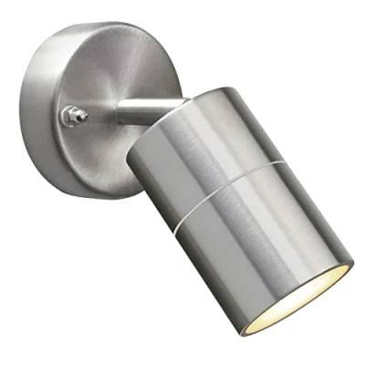 Image of Long Life Lamp Company Adjustable Outdoor Wall Light Stainless Steel IP44 35w (ZLC010) Zenon Lighting Collection