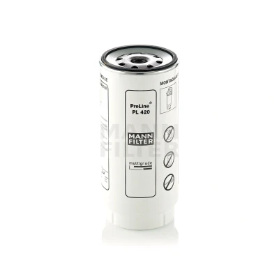 Image of 1105010322, 1105010367, 1105010382, 110505050AC, 11050506210000 Fuel FILTER MANN PL 420 x with seal DAF: CF, CF 85
