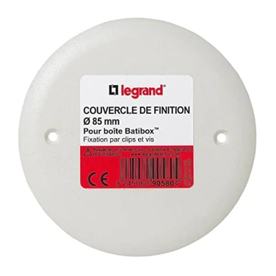 Image of Legrand LEG90580 Round Cover Plate Diameter 85 mm