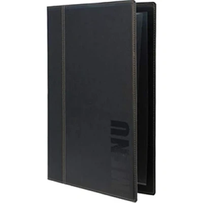 Image of Securit Trendy Range A4 Menu Holder with 1 Double Insert, Green