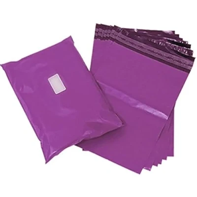 Image of Triplast 10 x 14 Inch Plastic Mailing Postal Bag Purple (Pack of 200)