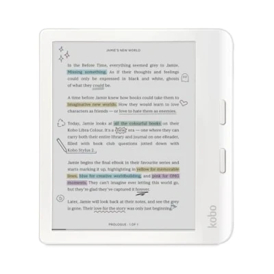 Image of KOBO Libra Colour 7&quot; eReader 32 GB, White, White