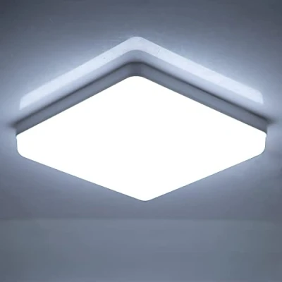 Image of CANMEIJIA LED Ceiling Lights, 36W Bathroom Lights 6500K 3540LM Daylight White Super Bright Modern Square Kitchen for Living Room Bedroom Hallway Office