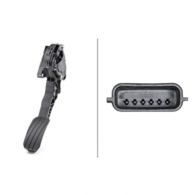 Image of 180107523R Sensors HELLA 6PV 009 978 751 Manual Transmission for left hand drive vehicles