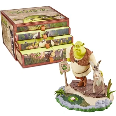 Image of CC Countdown Characters 2024 Shrek Collectible Figure Official Merchandise Buildable Advent Calendar Statue