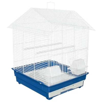Image of KCT Lima Plus Small Exotic Portable Bird Cage Blue