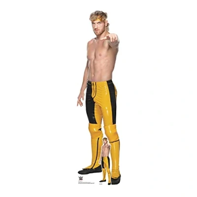 Image of SC4148 Logan Paul WWE Lifesize Cardboard Cutout With Mini