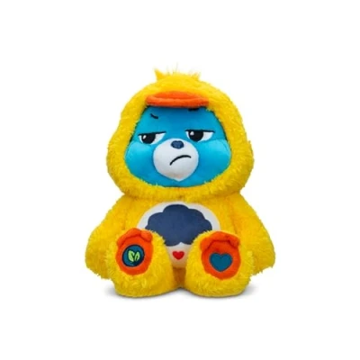 Image of Care Bears , Grumpy Chick Bear 22cm Bean Plush Collectable Cute Toy, Cuddly Toys for Children, Soft Girls and Boys, Teddies Suitable Boys Ages 4+ Basic Fun 99317