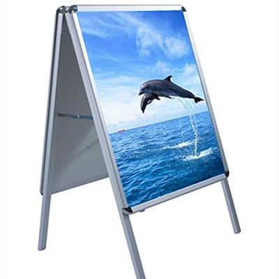 Image of Panana A Board Double Side Aluminium Pavement Sign, Snap Frame Poster Display Stand (A2)