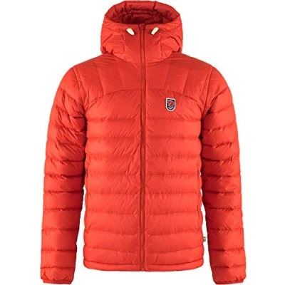 Image of Fjällräven F86121 334 Expedition Pack Down Hooded Jacket Men, True Red, M