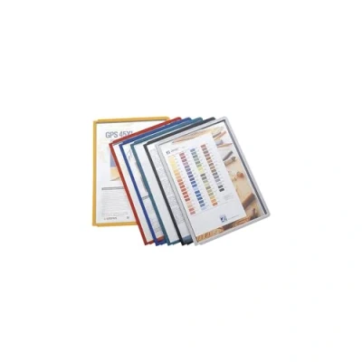 Image of Durable Sherpa Display Panels A4 Assorted Colours (Pack of 10)