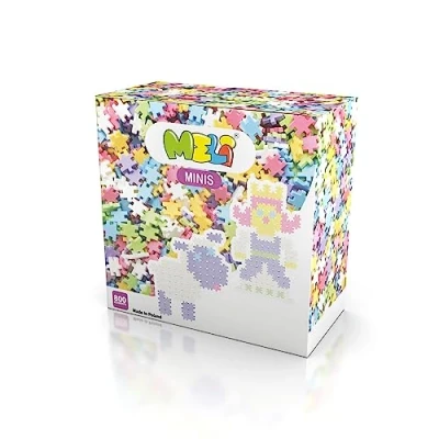 Image of Meli 67316 Minis Pastel Creative Toy, Multicoloured, 800 Stück