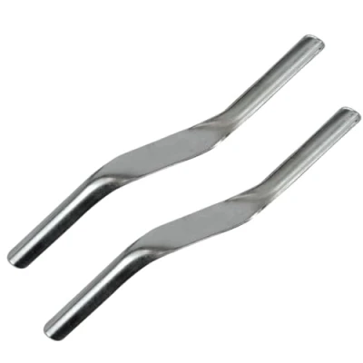 Image of Brick Jointer Tool 1/2 inch x 5/8 [Pack of 2] Double End Mortar Finishing for Builders and Bricklayers