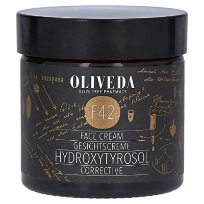Image of Oliveda F42 Hydroxytyrosol Corrective Face cream rich for day &amp; night moisturizing anti aging care 60 ml