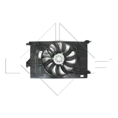 Image of 24410988 Cooling fan NRF 47458 383mm 12V 230W with radiator shroud without control unit