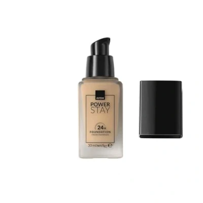 Image of Avon Power Stay 24 Hour Foundation Ivory, Lasting Comfortable Coverage That Won&#039;t Fade Or Smudge, 30ml