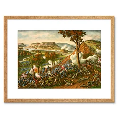 Image of Wee Blue Coo War American Civil Battle Missionary Ridge USA New Framed Wall Art Print