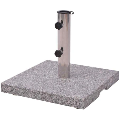 Image of vidaXL Granite Parasol Base Umbrella Holder 20kg