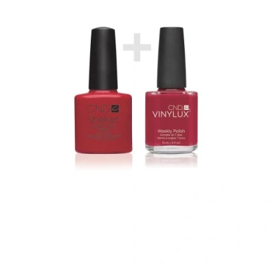 Image of CND Duo Kit Shellac WILDFIRE with VINYLUX