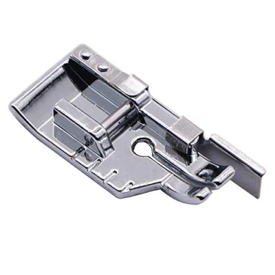 Image of 1/4&#039;&#039; (Quarter Inch) Quilting Patchwork Sewing Machine Presser Foot with Edge Guide for All Low Shank Snap On Singer, Brother, Babylock, Euro Pro, Janome, Juki, Kenmore, New Home, White, Simplicity