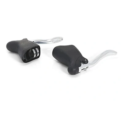 Image of XLC BL R01 Racing Brake Lever Set Black/Silver 2016 Caliper 400 mm